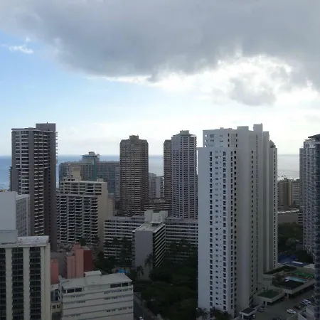 Waikiki Condo High Floor Views Beaches Convention Center Honolulu Exterior photo