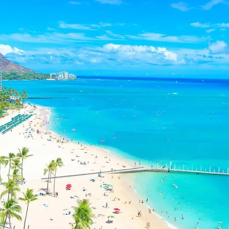 Waikiki Condo High Floor Views Beaches Convention Center Honolulu Exterior photo